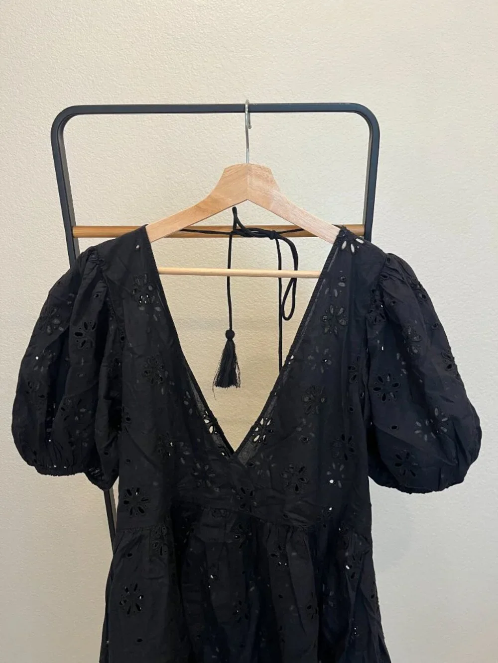 H&M Beach Dress Black Size XS